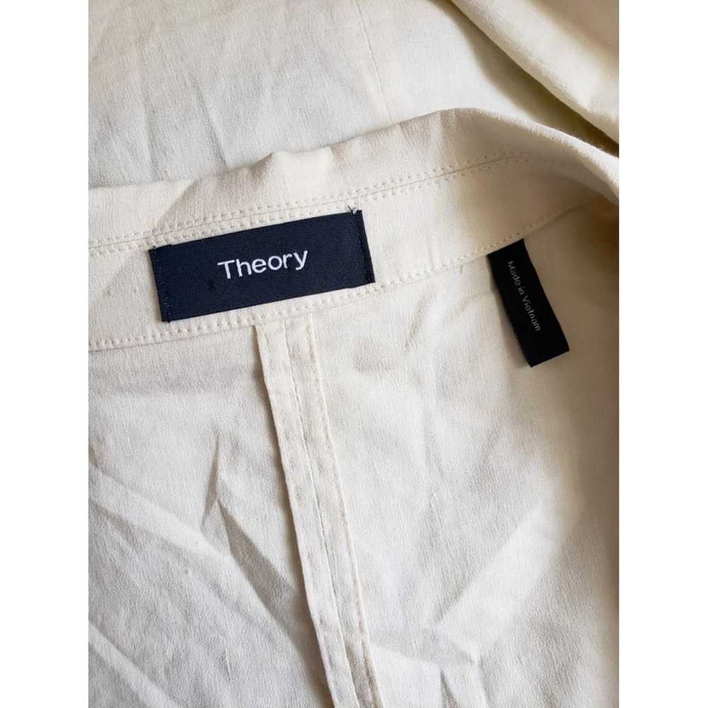 Theory Linen blazer - image 3