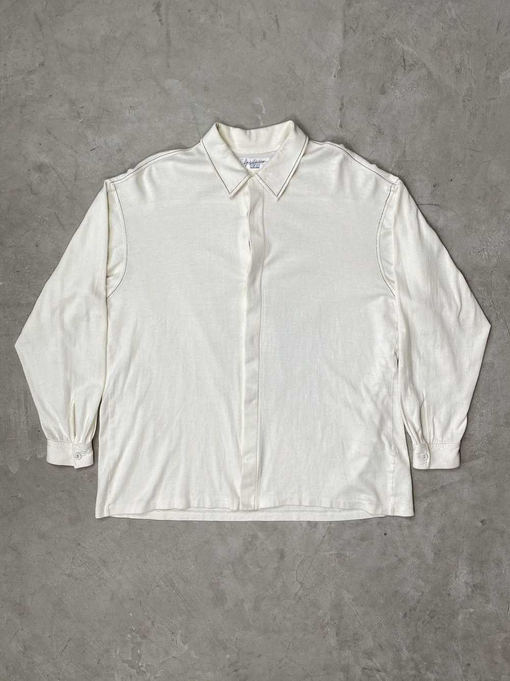 Yohji Yamamoto 90s Yohji Yamamoto Contrast Stitch… - image 1