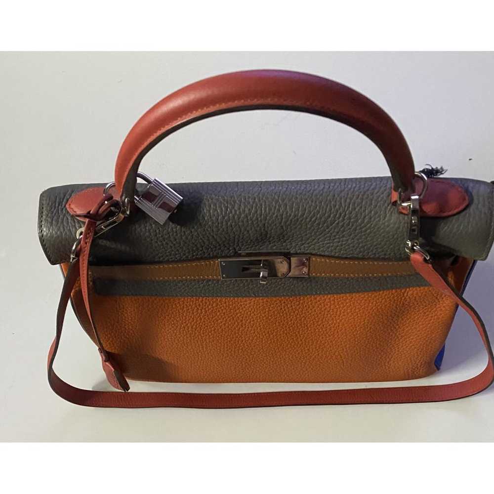 Hermès Kelly 28 leather handbag - image 7