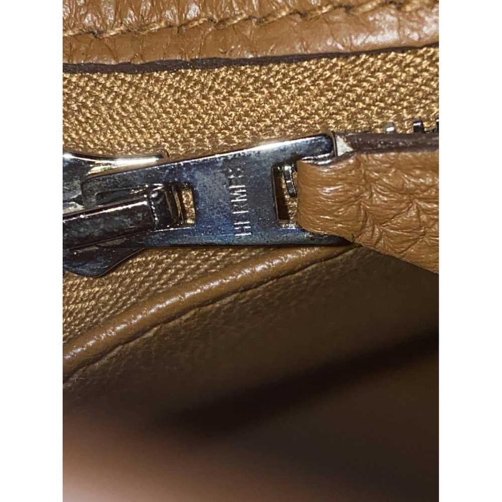 Hermès Kelly 28 leather handbag - image 9