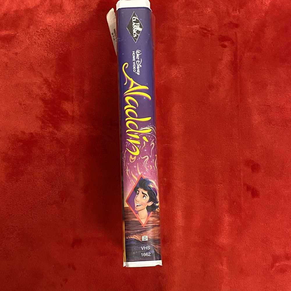 Disney Disney’s Aladdin VHS 1992 Video Tape Black… - image 4