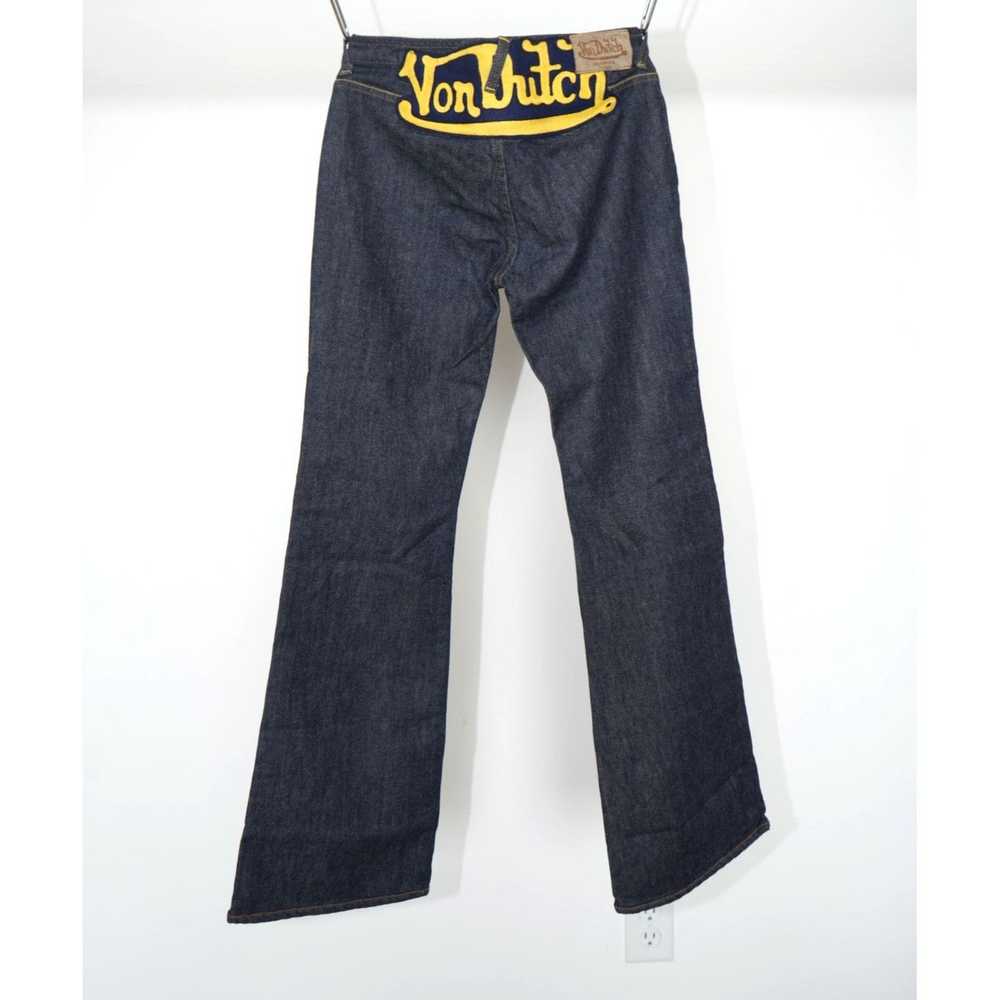 Von Dutch Von Dutch Spell Out Patch Boot Cut Deni… - image 1