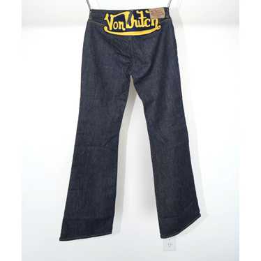 Von Dutch Von Dutch Spell Out Patch Boot Cut Denim