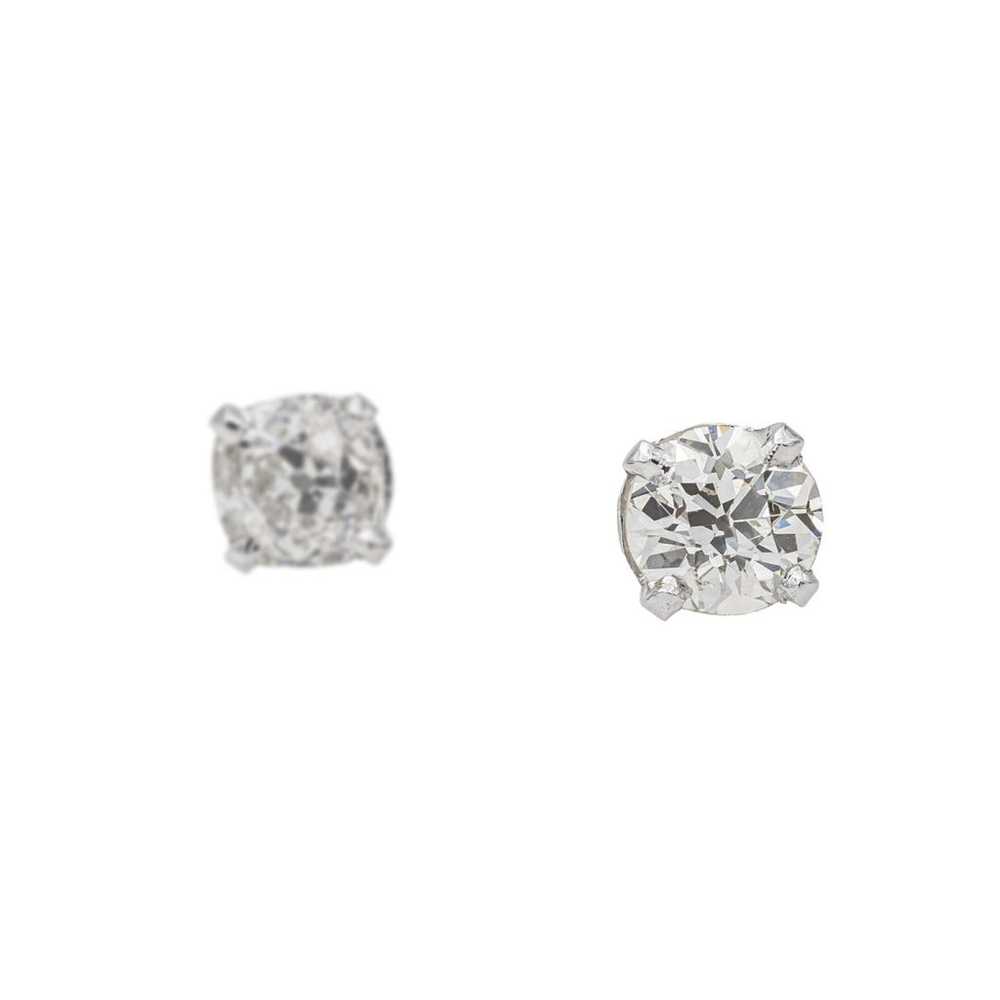 Autre Marque White gold earrings - image 7