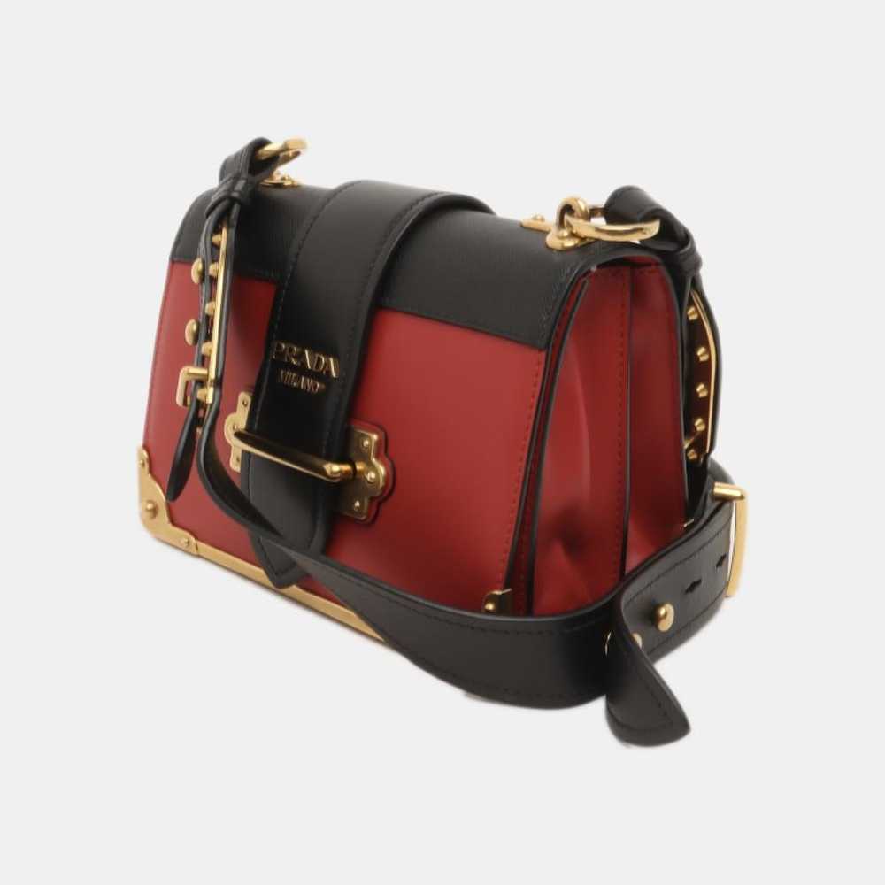 Prada Cahier leather crossbody bag - image 6