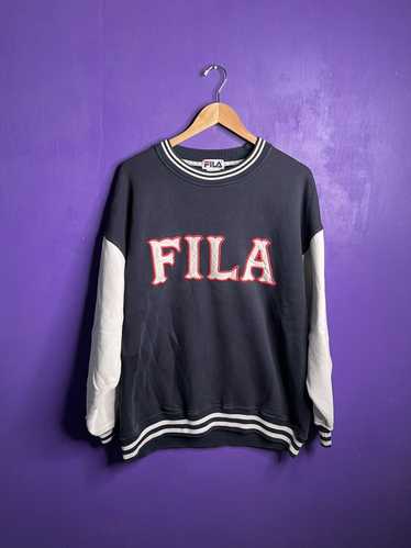 Fila × Vintage Vintage 90s Fila big logo ringer cr