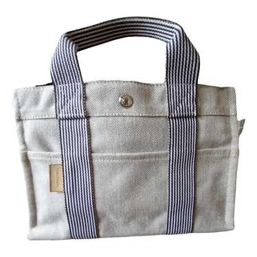 Hermès Herline cloth handbag - image 1