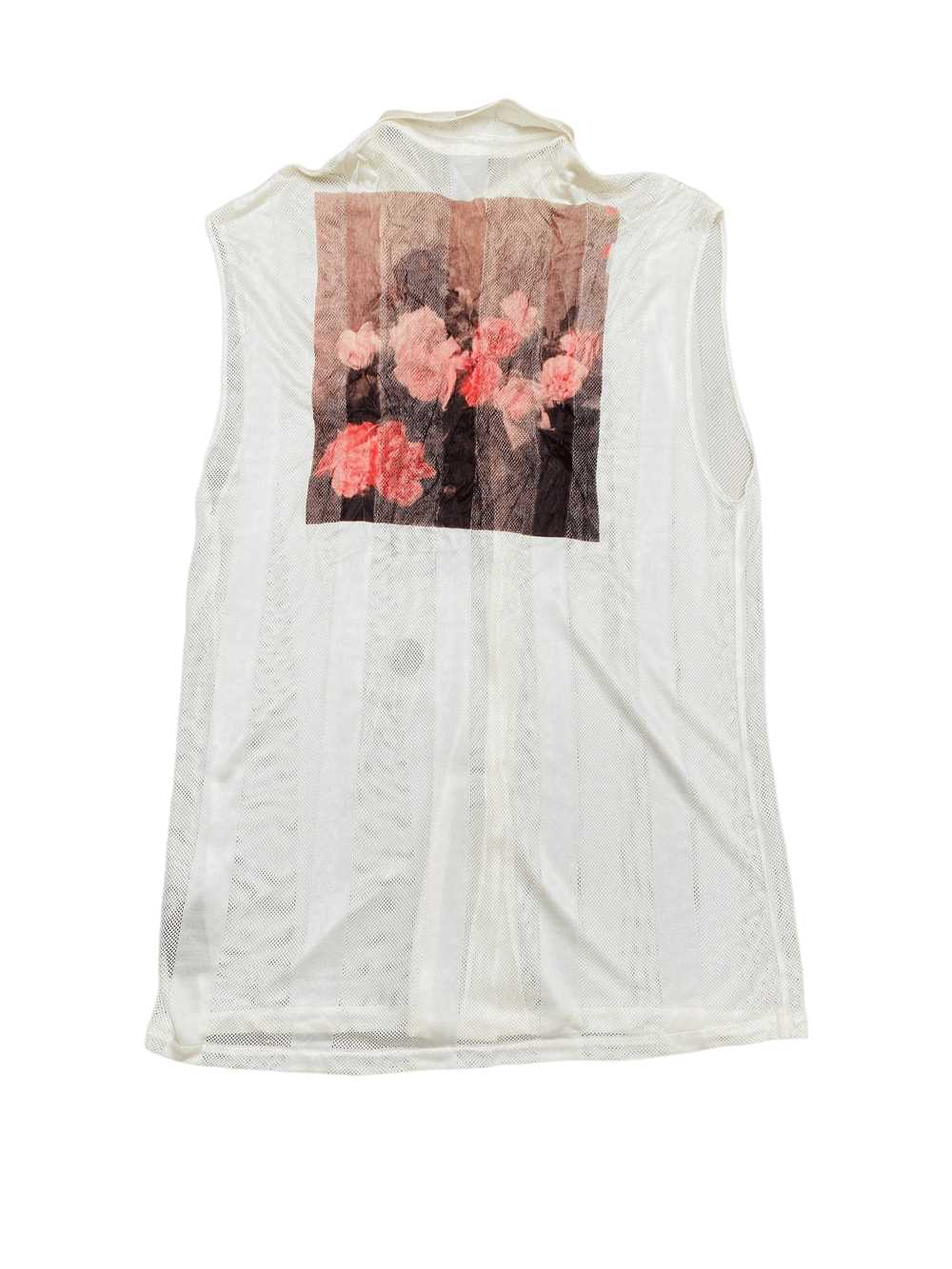 Raf Simons SS 2018 Sleeveless New Order Mesh Shirt - image 1