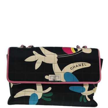 Chanel 2,55 Multicolour Canvas Shoulder Bag (Pre-O