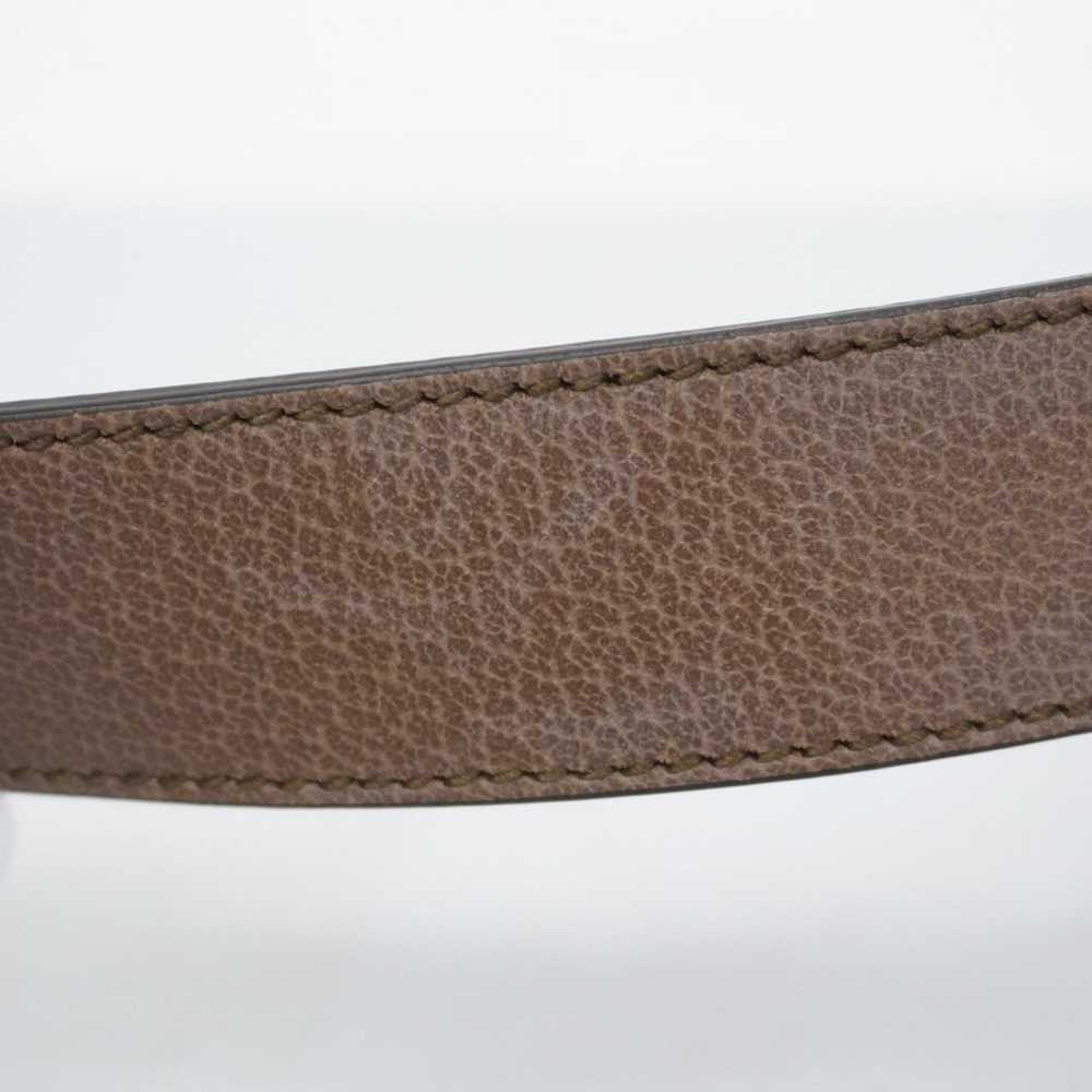 Gucci Brown Canvas Clutch Bag (Pre-Owned) - image 9