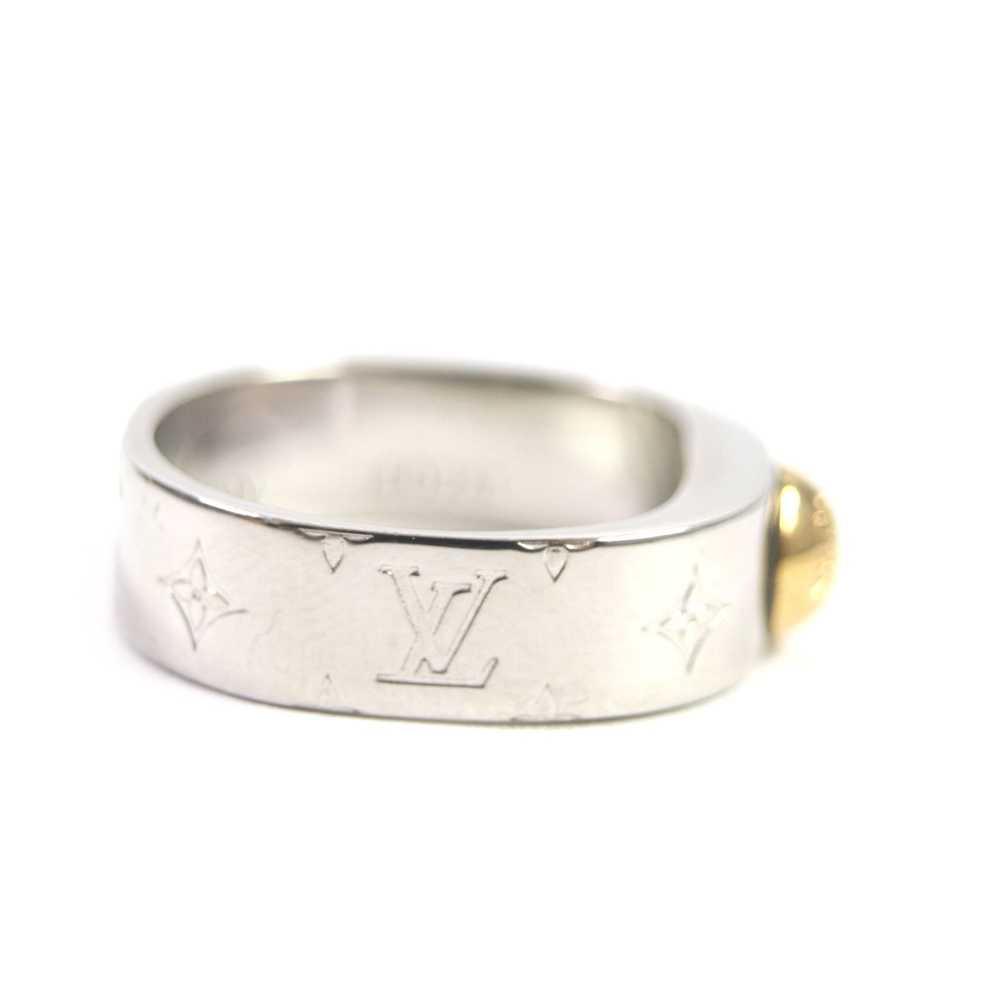 LOUIS VUITTON Ring M00216 metal Silver gold ring … - image 6