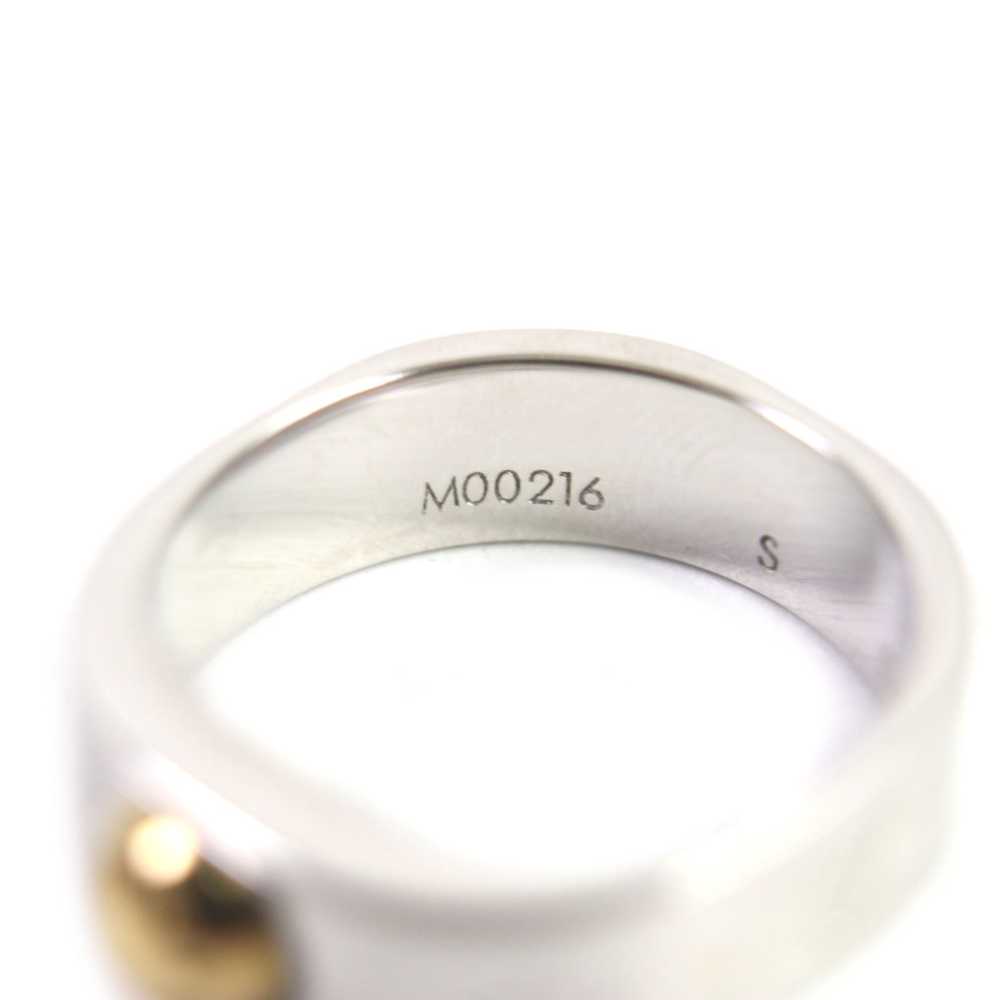 LOUIS VUITTON Ring M00216 metal Silver gold ring … - image 8