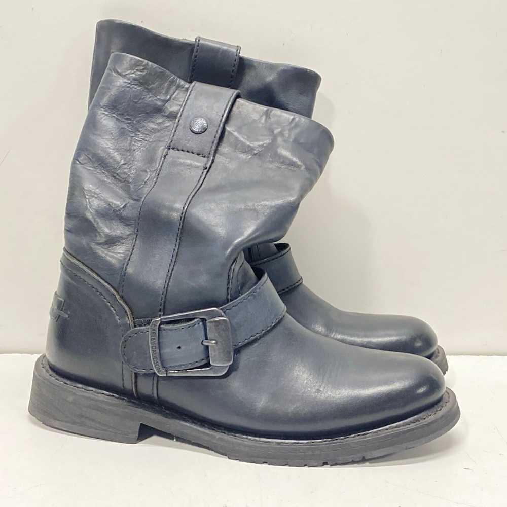 Harley-Davidson Harley Davidson Black Biker Boots… - image 1