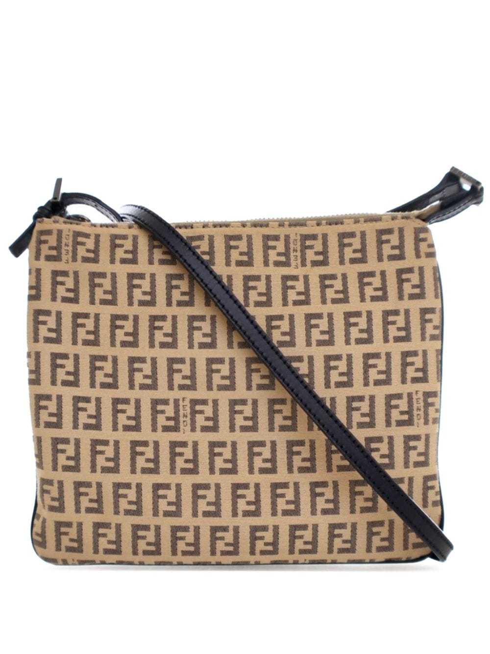 Fendi Pre-Owned 2000-2010 Zucchino Canvas crossbo… - image 1