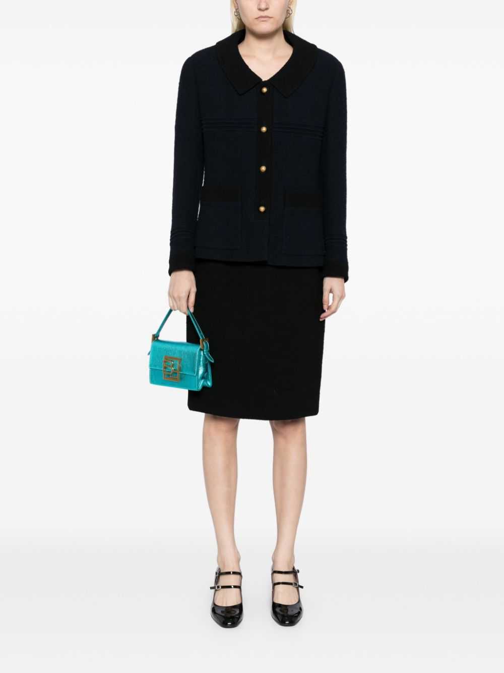 CHANEL Pre-Owned 1993 single-breasted skirt suit … - image 2