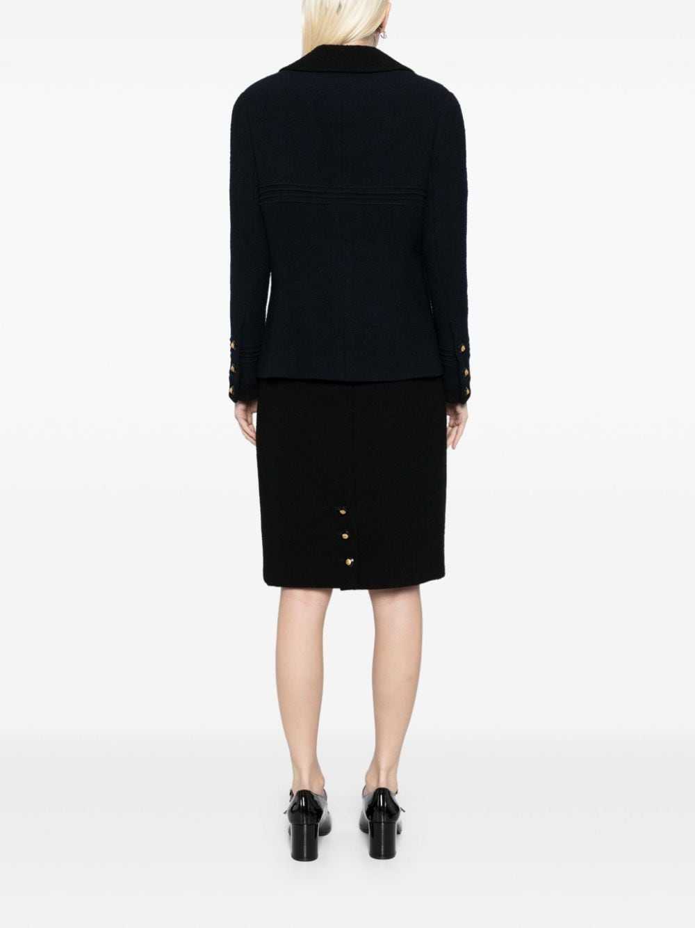 CHANEL Pre-Owned 1993 single-breasted skirt suit … - image 3