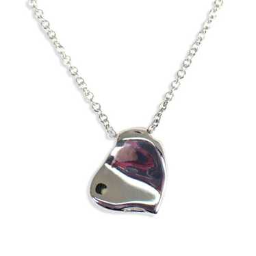 Tiffany & Co. TIFFANY 925 Full Heart Pendant Neck… - image 1