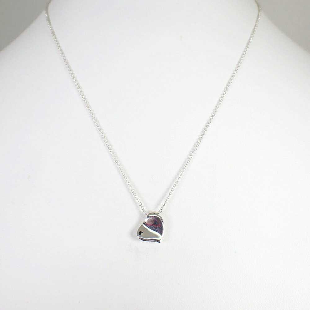 Tiffany & Co. TIFFANY 925 Full Heart Pendant Neck… - image 3