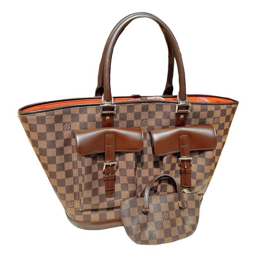 Louis Vuitton Manosque vinyl handbag - image 1