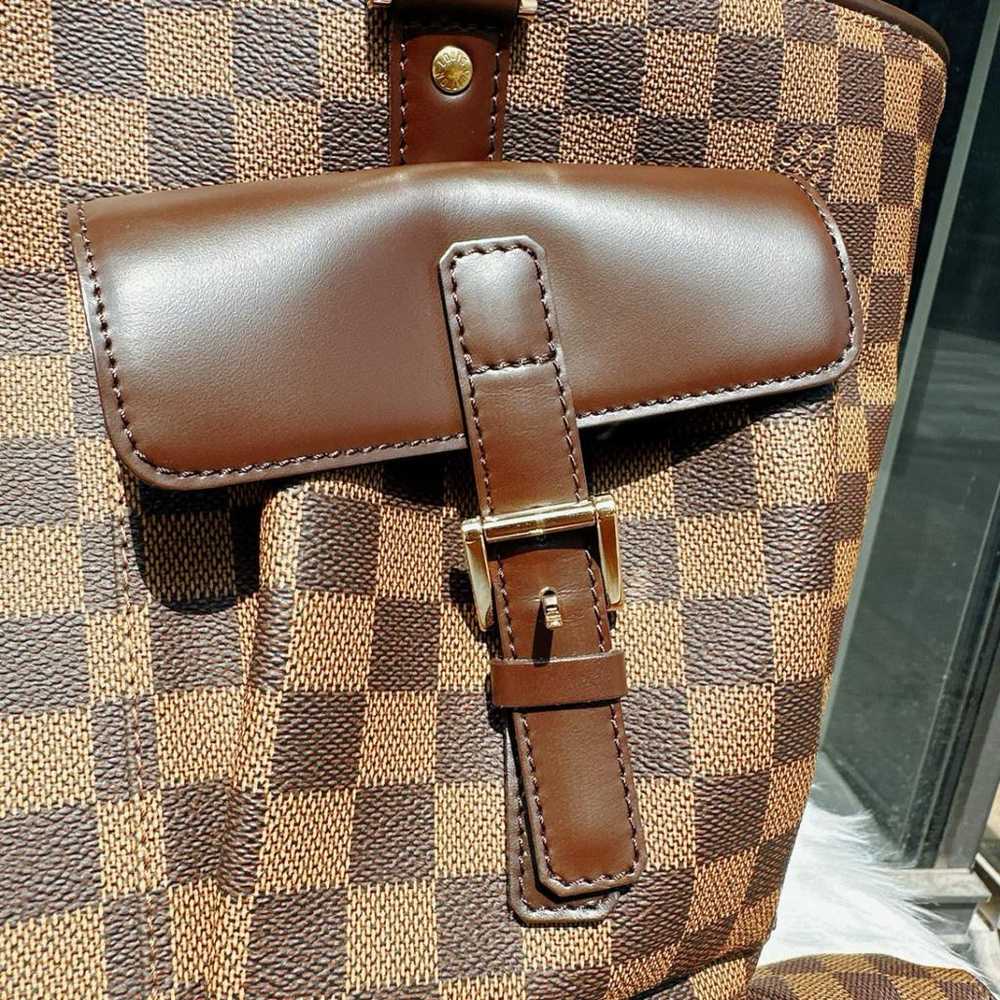 Louis Vuitton Manosque vinyl handbag - image 3