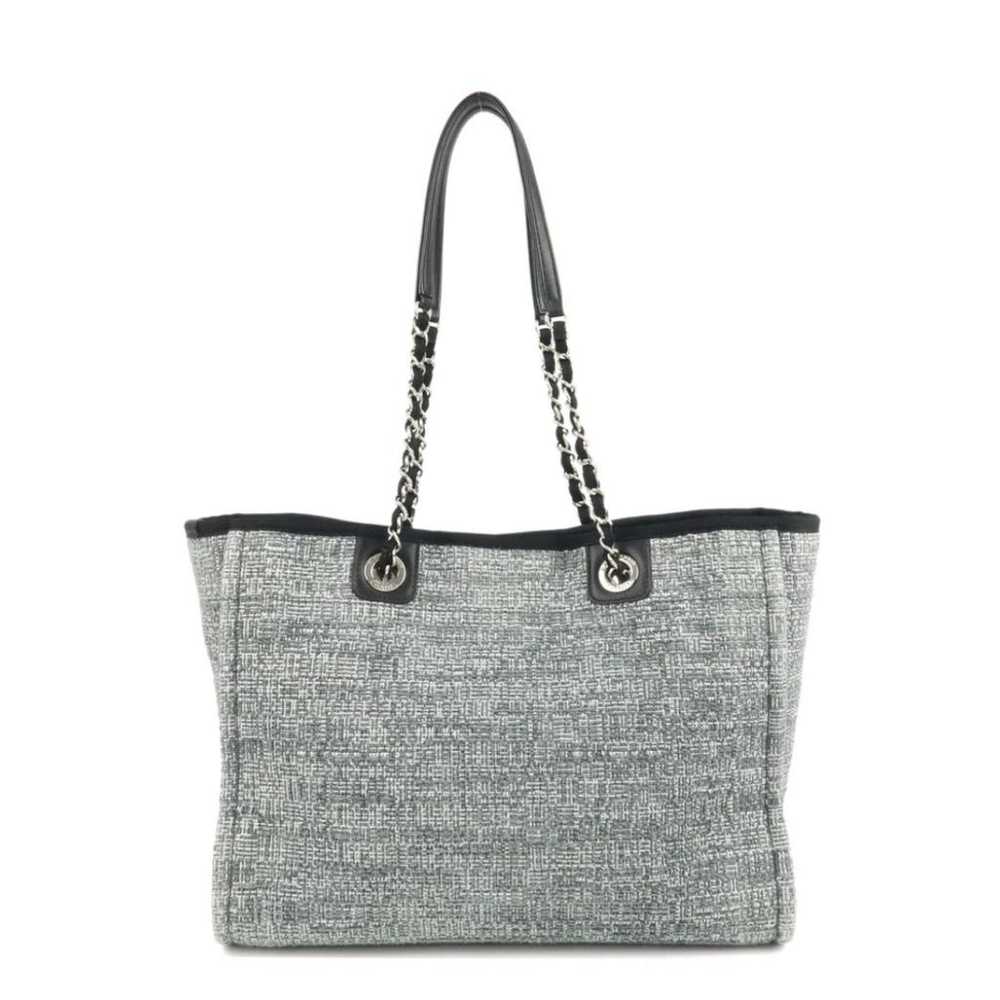 Chanel Deauville tweed tote - image 2