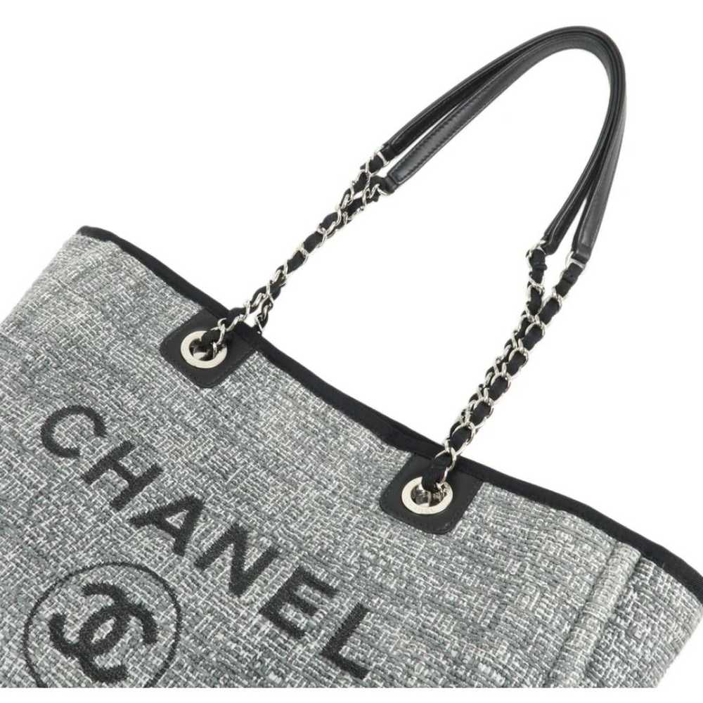 Chanel Deauville tweed tote - image 4