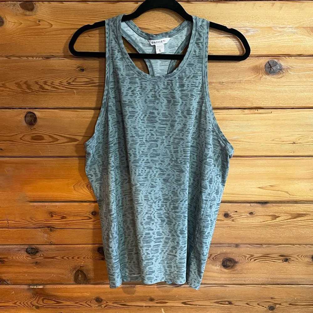 Athleta Athleta Running Tank Top - Green - Extra … - image 1