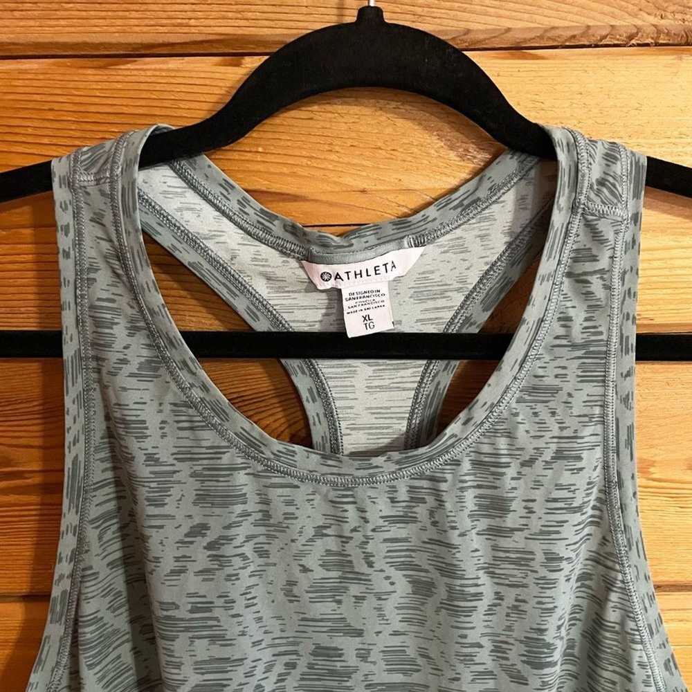 Athleta Athleta Running Tank Top - Green - Extra … - image 3