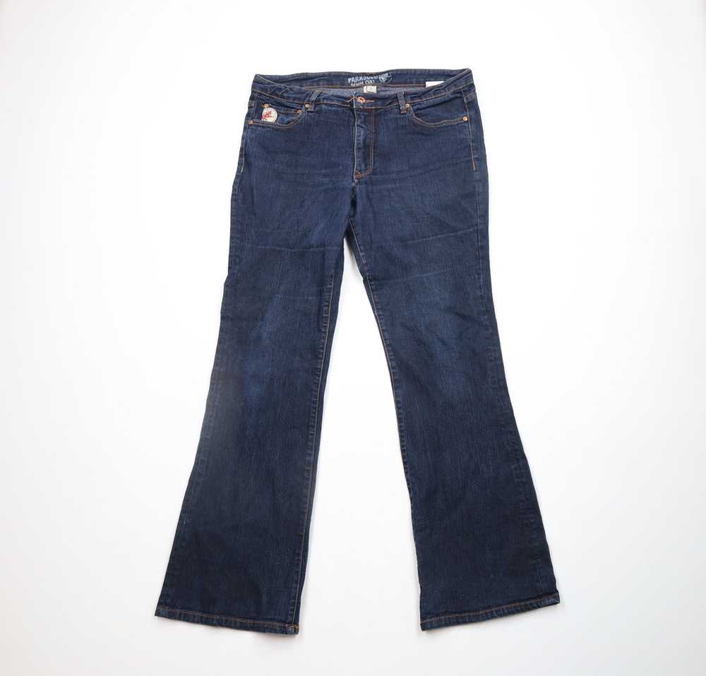 Vintage Vintage Y2K Parasuco Denim Cult Flared Wi… - image 1