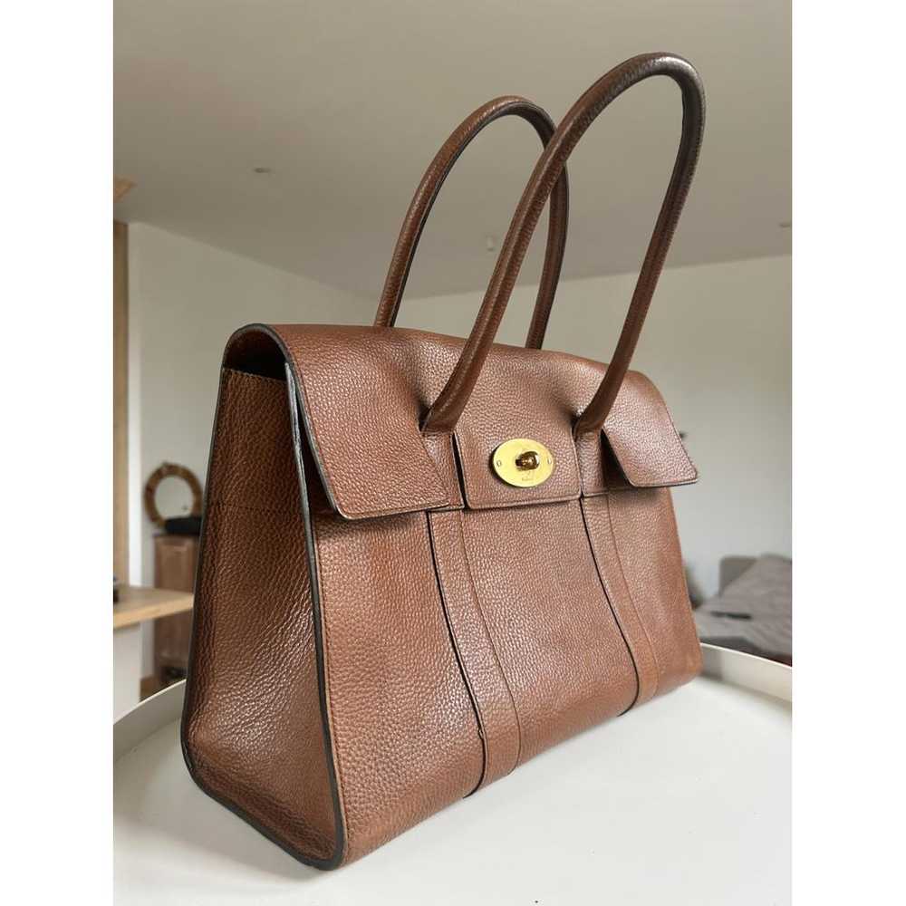 Mulberry Bayswater leather handbag - image 3