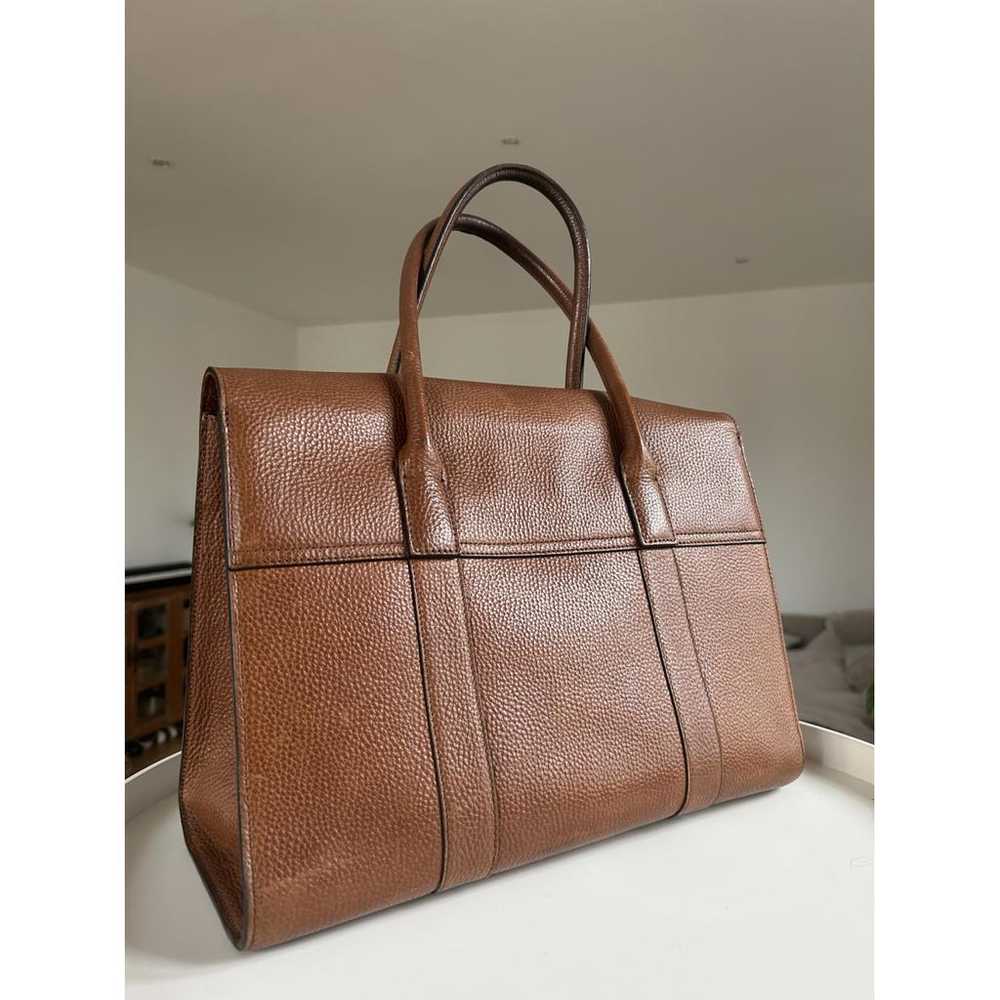 Mulberry Bayswater leather handbag - image 4