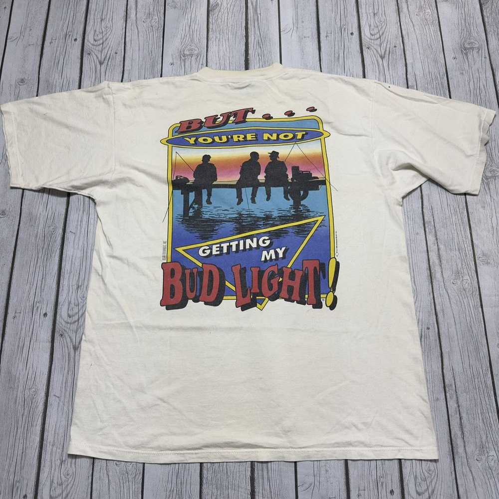 Budweiser × Gildan × Vintage Vintage Bud Light tee - image 2