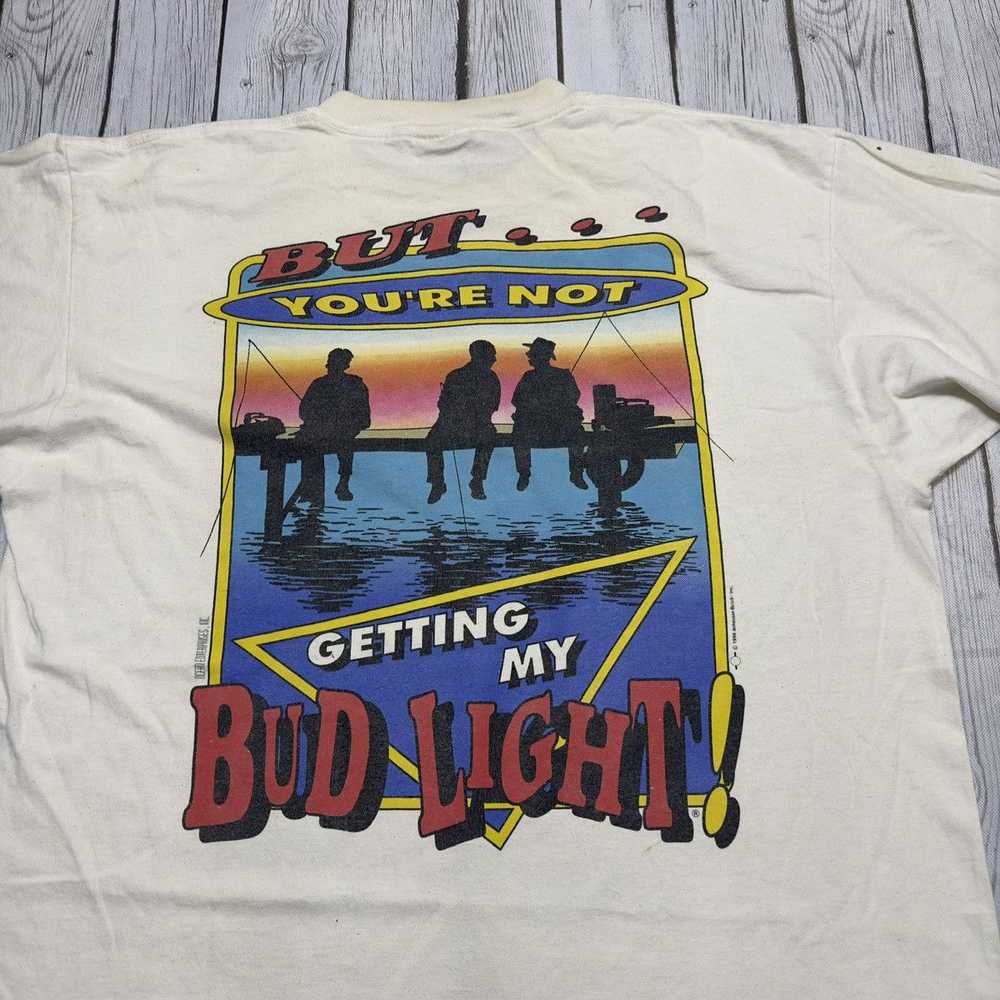 Budweiser × Gildan × Vintage Vintage Bud Light tee - image 4