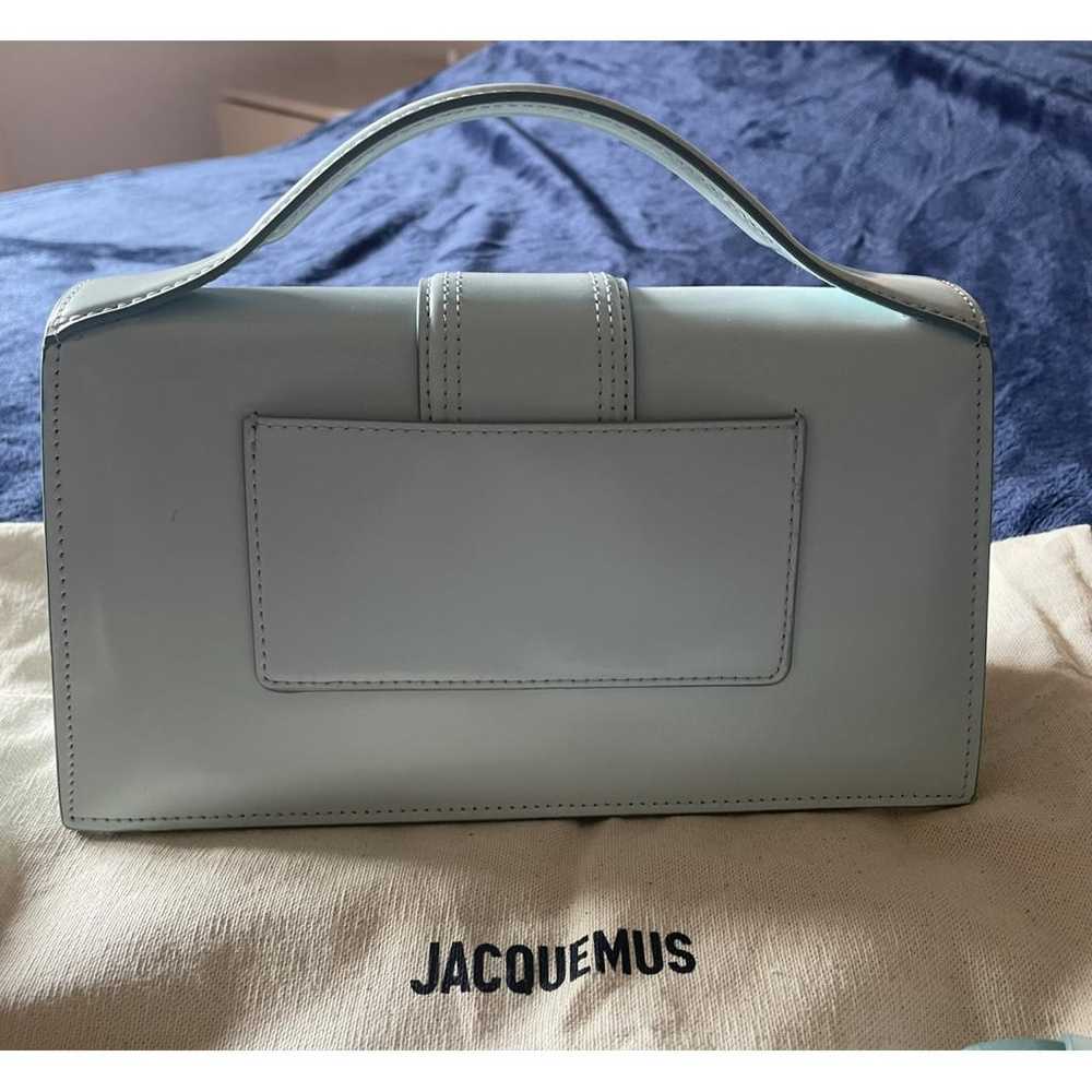 Jacquemus Le Grand Bambino leather handbag - image 4