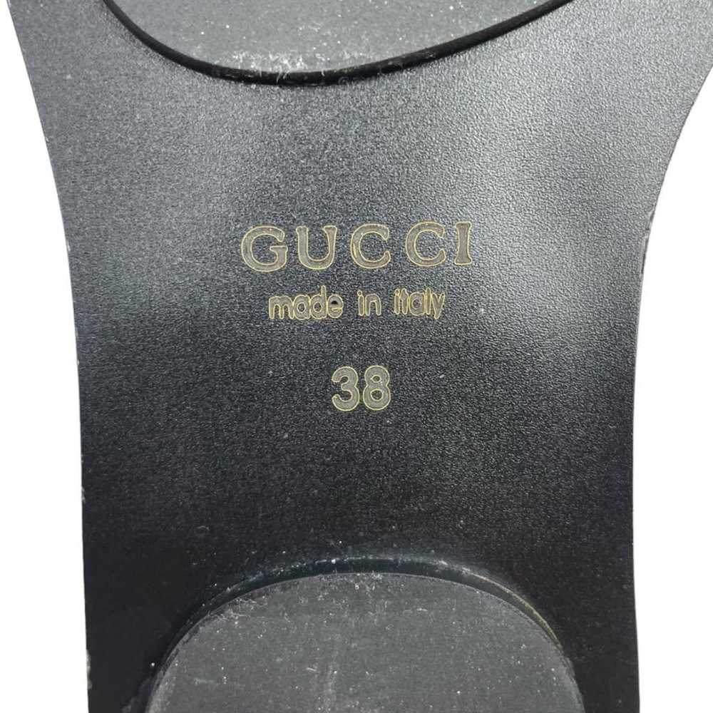 Gucci Double G leather sandal - image 8