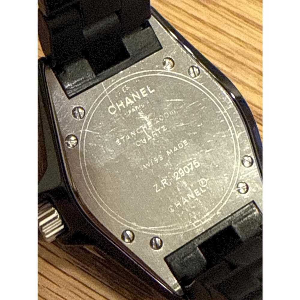 Chanel J12 Quartz ceramic watch - image 7