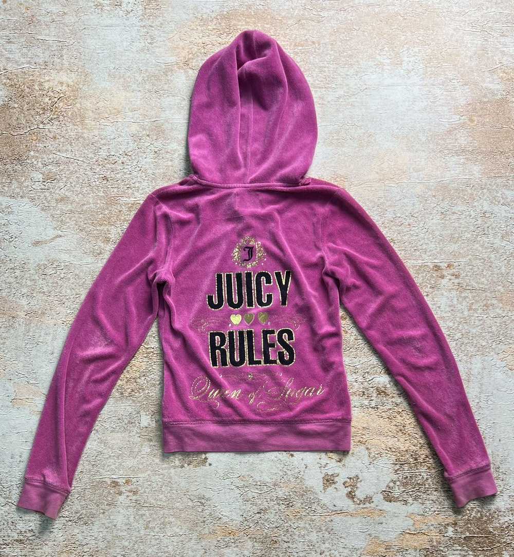 Juicy Couture × Streetwear Juicy Rules vintage zi… - image 4