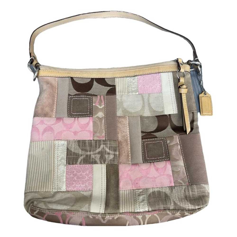 Coach Signature Sufflette cloth handbag - image 1