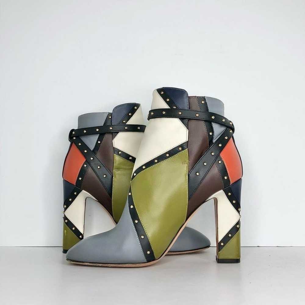 Valentino Garavani Leather boots - image 2