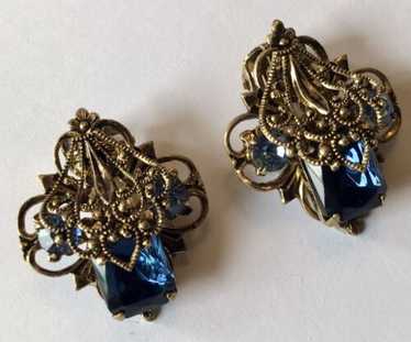 Vintage Jewelry Brooch Pin West Germany Flower Collection