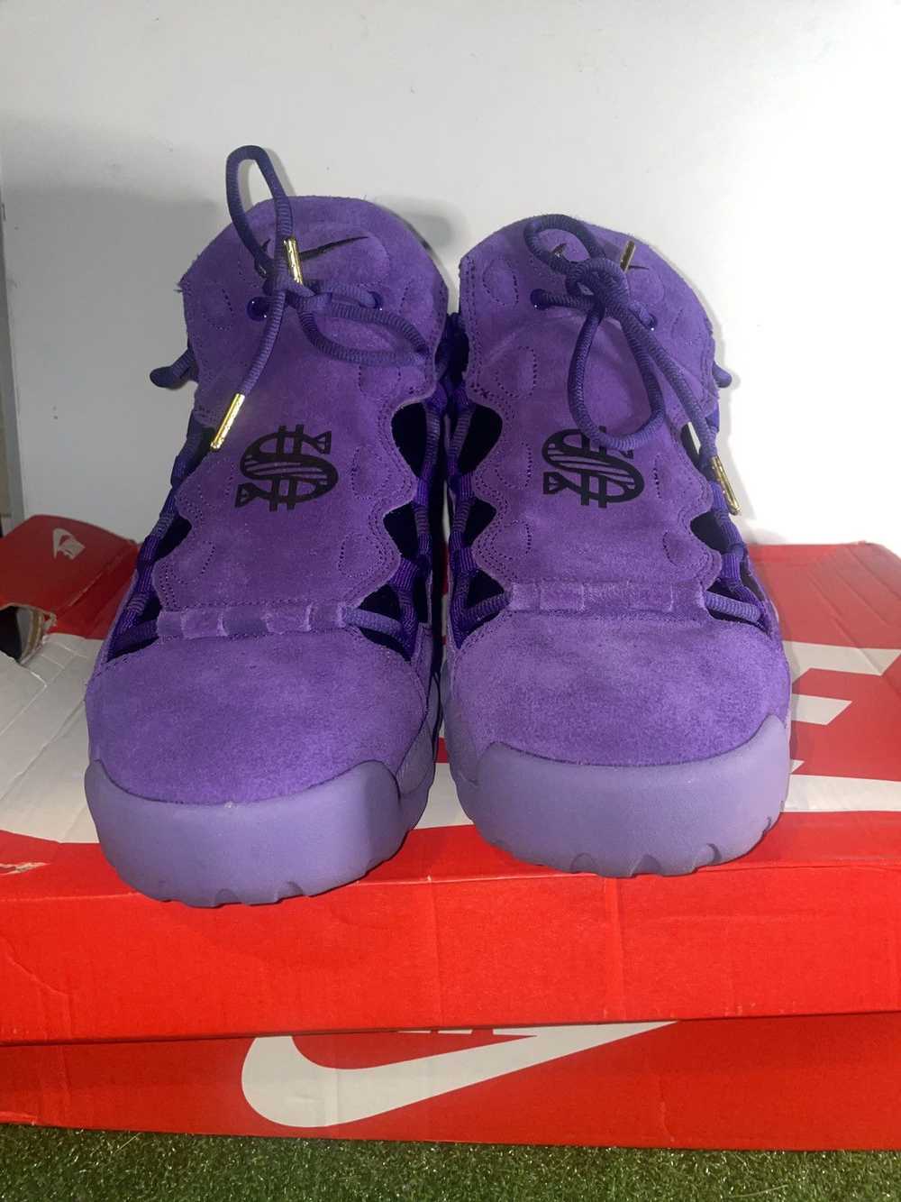 Nike Air More Money QS purple size 11 - image 1