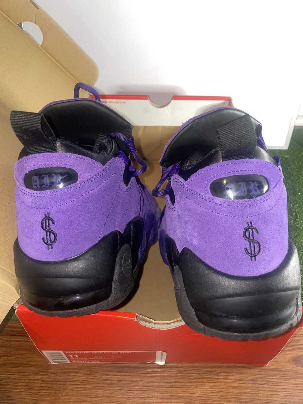 Nike Air More Money QS purple size 11 - image 7