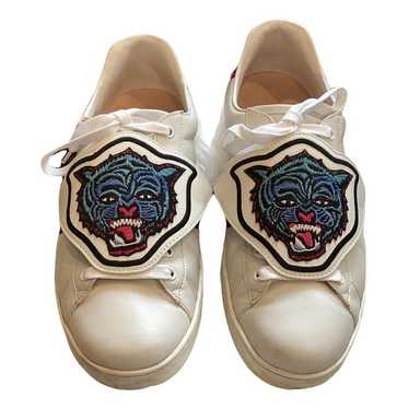 Gucci Ace leather low trainers - image 1