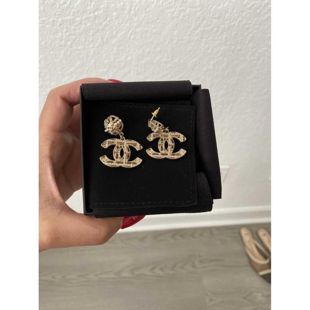 Chanel Cc earrings - image 2