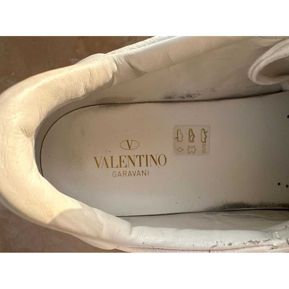 Valentino Garavani Vl7N leather low trainers - image 7