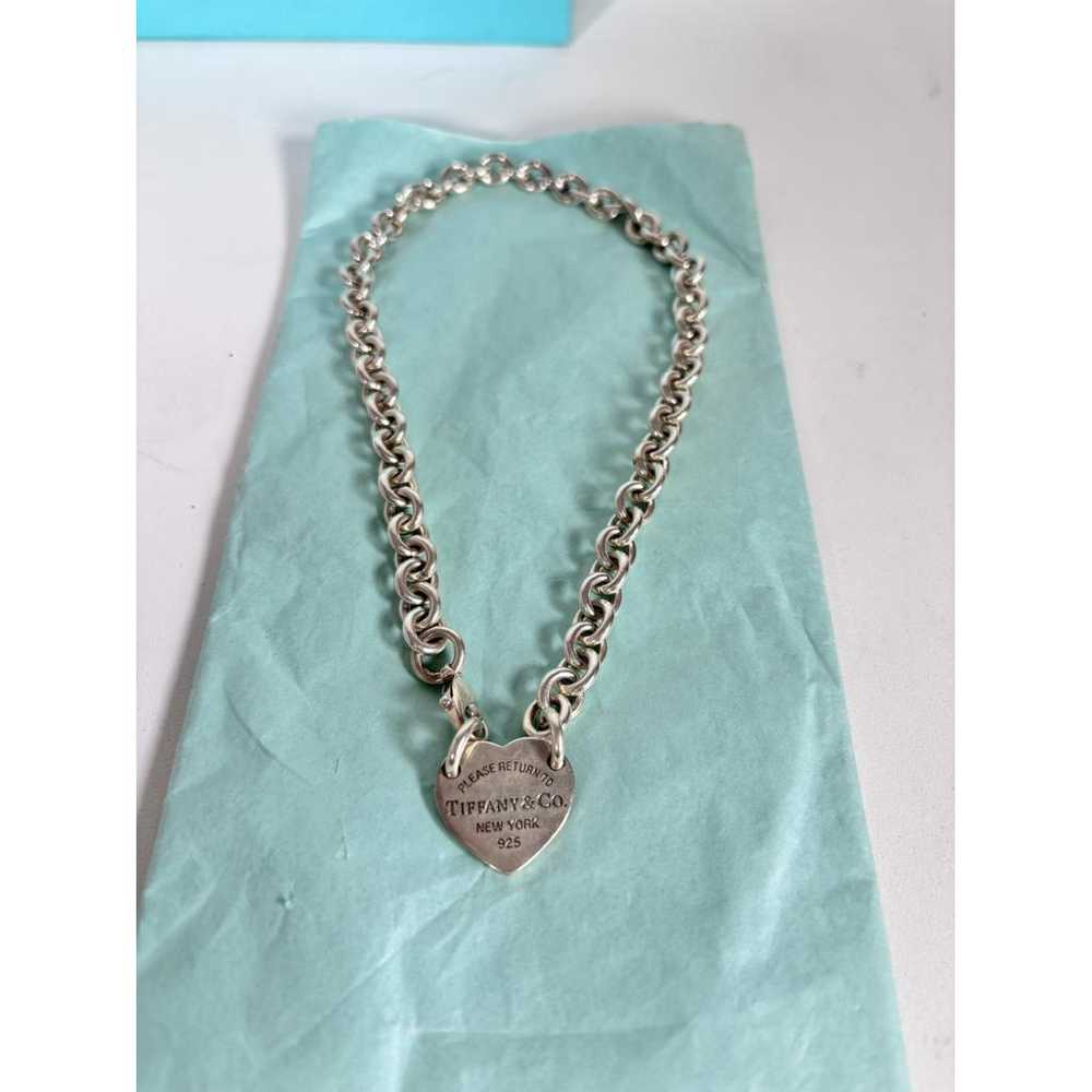 Tiffany & Co Return to Tiffany silver necklace - image 6