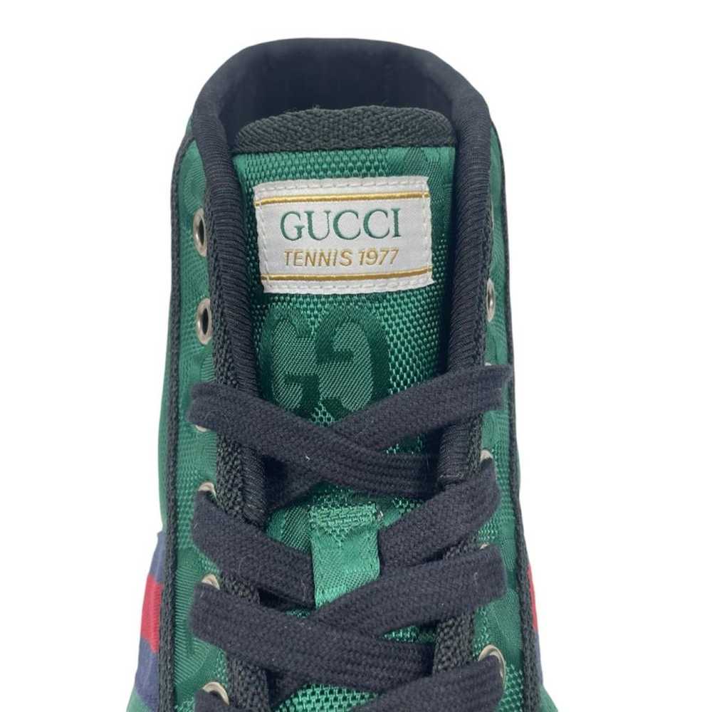 Gucci Tennis 1977 high trainers - image 9