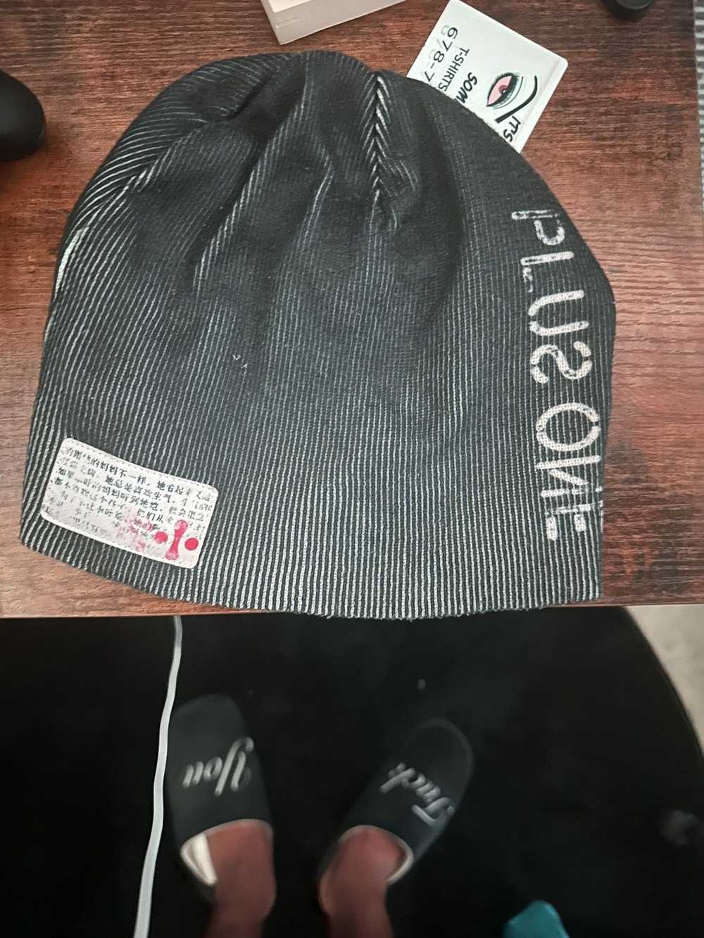 Other × Streetwear × Vintage PlusOne Script Beanie - image 2