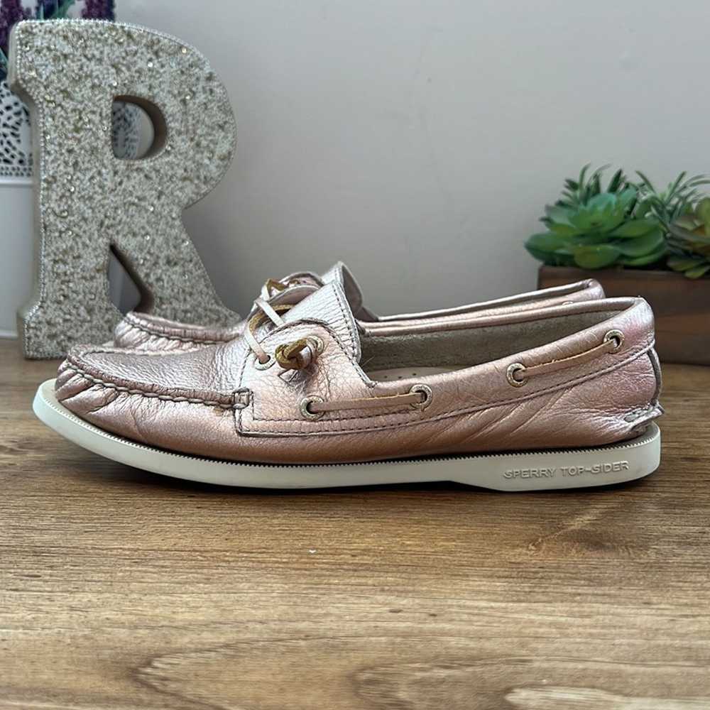 Sperry Sperry 2-Eye Vida Metallic Boat Shoe - image 3