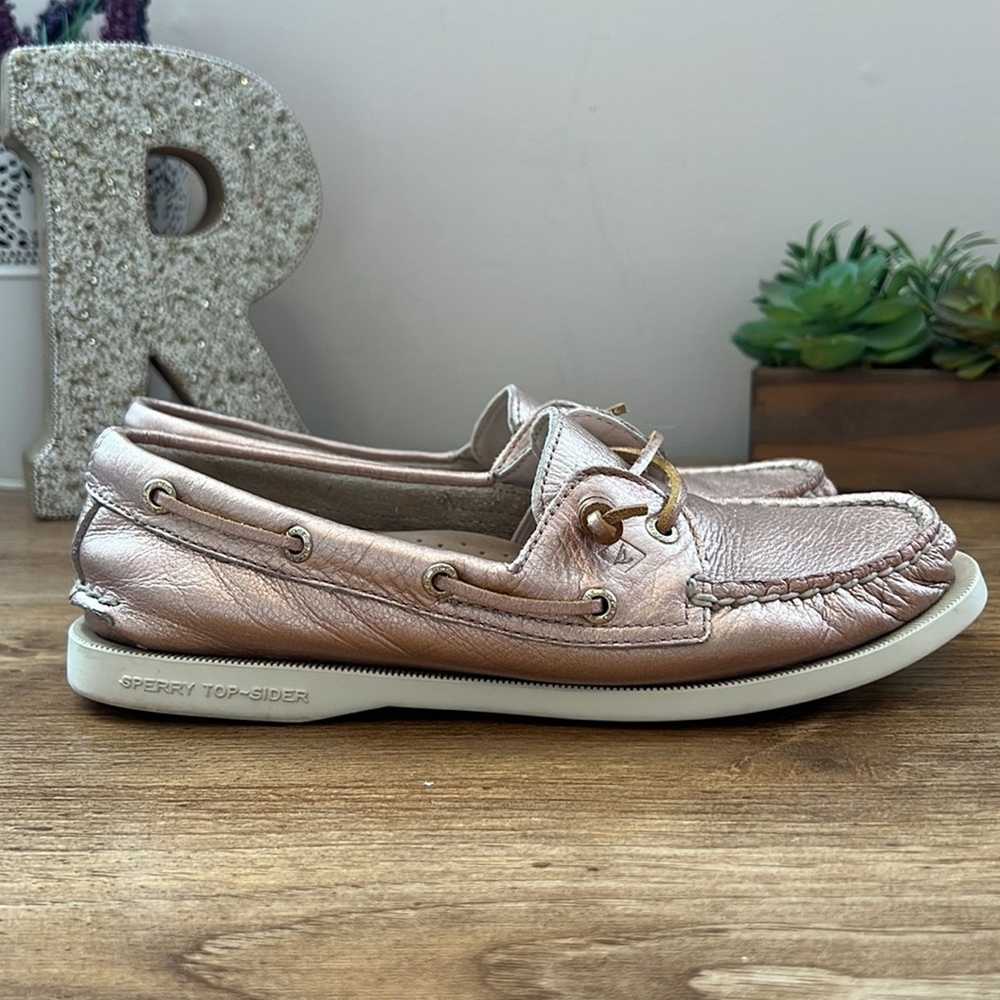 Sperry Sperry 2-Eye Vida Metallic Boat Shoe - image 5